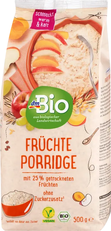 dmBio Porridge Fr&uuml;chte