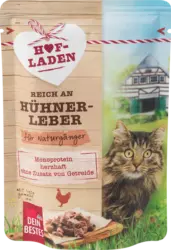 Dein Bestes Nassfutter Katze Hofladen H&uuml;hnerleber