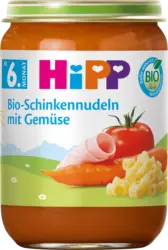 HiPP Men&uuml; Bio-Schinkennudeln mit Tomaten & Karotten ab dem 6. Monat