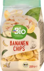dmBio Trockenfr&uuml;chte Bananenchips