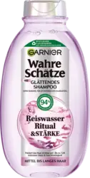 Wahre Sch&auml;tze Shampoo Gl&auml;ttend Reiswasser Ritual und St&auml;rke