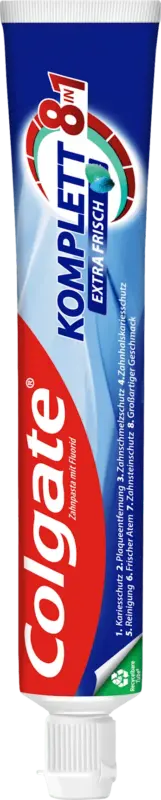 Colgate Zahnpasta Komplett 8 Extra Frisch