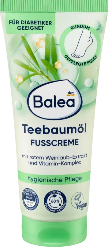 Balea Fu&szlig;creme Teebaum&ouml;l
