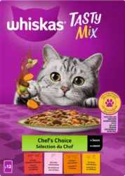 Whiskas Nassfutter Katze Tasty Mix Chef's Choice