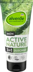 alverde MEN Duschgel 3in1 Active Nature