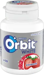 Orbit Kaugummi White Strawberry Bottle