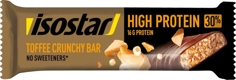 isostar Proteinriegel Toffee Crunchy