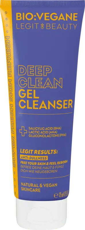 BIO:VEGANE Reinigungsgel Deep Clean Gel Cleanser
