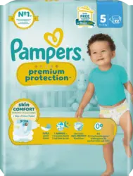 Pampers Windeln Premium Protection Gr. 5 Junior (11-16 kg)