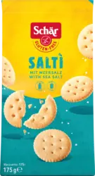 Sch&auml;r Cracker Salti mit Meersalz Glutenfrei