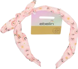 ebelin Rosa Haarreifen mit Schleife