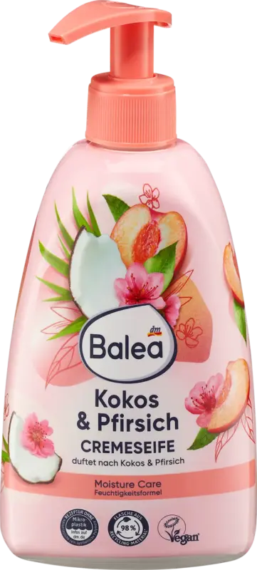 Balea Cremeseife Kokos & Pfirsich