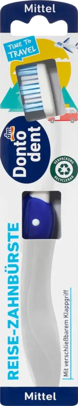 Dontodent Zahnb&uuml;rste Reise mittel sortiert