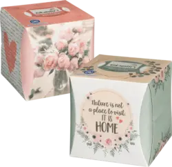 ebelin Kosmetikt&uuml;cherbox Recycling sortiert