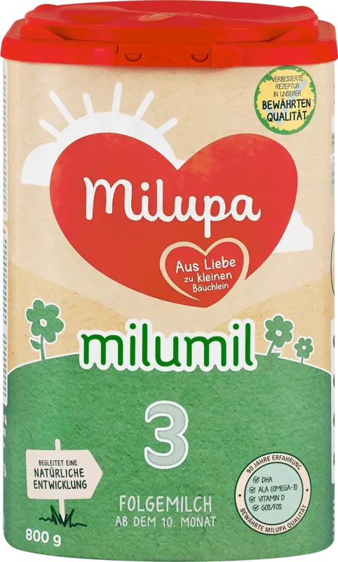 Milupa Folgemilch 3 Milumil ab dem 10. Monat