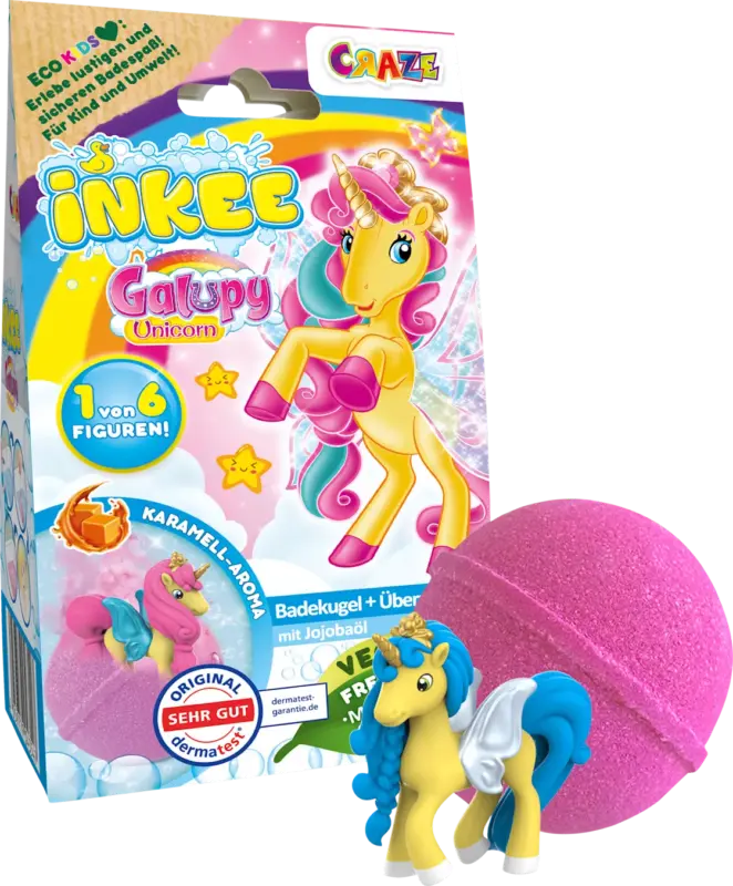CRAZE Badezusatz Galupy Unicorn