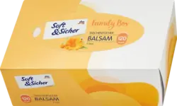 Soft&Sicher Taschent&uuml;cher Box Balsam 4-lagig