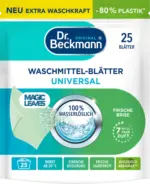 dm drogerie markt Dr. Beckmann Waschmittel Bl&auml;tter Universal