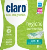 dm drogerie markt claro Geschirrsp&uuml;l-Tabs hygiene