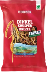 Huober Knabbergeb&auml;ck Bio Dinkel Knusper-Brezeln
