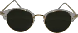 SUNDANCE Sonnenbrille transparent-grau
