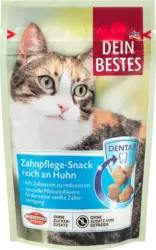 Gustare pentru pisici cu ingrijire dentară