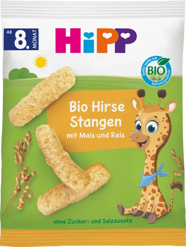 HiPP Babysnack Bio Hirse Stangen ab dem 8. Monat