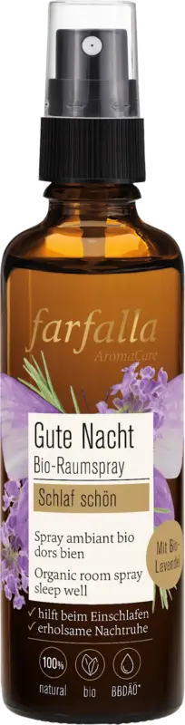 farfalla Duftspray Bio-Raumspray Gute Nacht