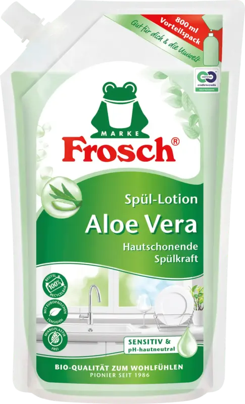 Frosch Sp&uuml;lmittel Lotion Aloe Vera Vorteilspack