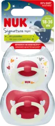 NUK Schnuller Signature Night 18-36 Monate sortiert