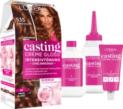 L'OR&Eacute;AL PARiS CASTING Cr&egrave;me Gloss Pflegende Intensivt&ouml;nung - Nr. 535 Chocolat