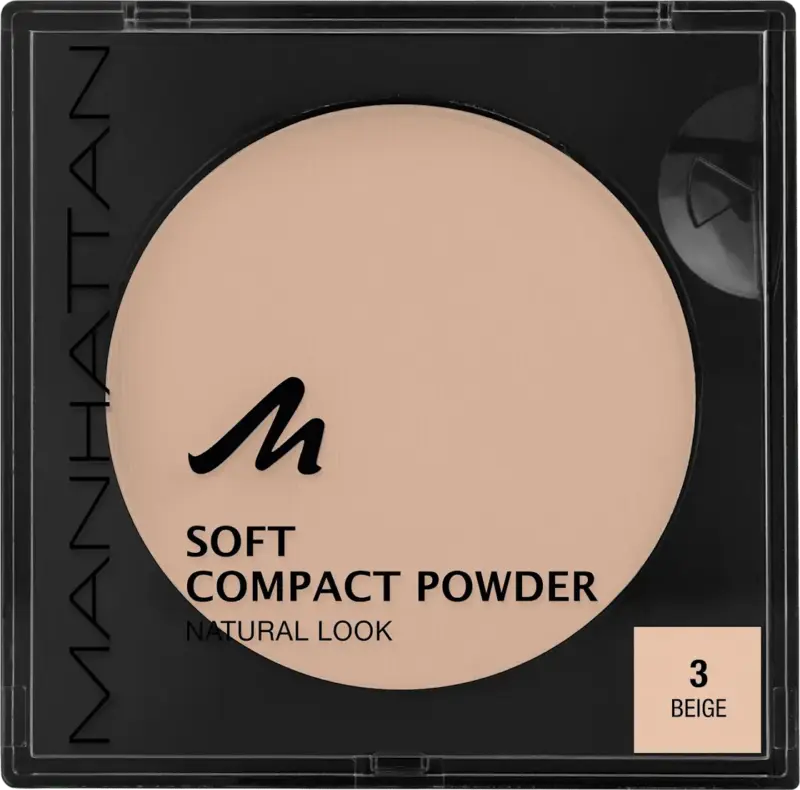 MANHATTAN Cosmetics Kompaktpuder Soft 003 Beige