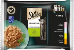 Sheba Nassfutter Katze Delikatesse in Gelee Feine Vielfalt