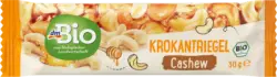 dmBio Krokantriegel Cashew