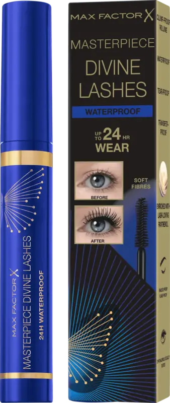 MAX FACTOR Mascara Masterpiece Divine Lashes Waterproof 003 Black