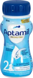 Aptamil Folgemilch 2 Pronutra trinkfertig nach dem 6. Monat
