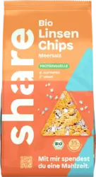 share Cracker Linsen Chips Bio