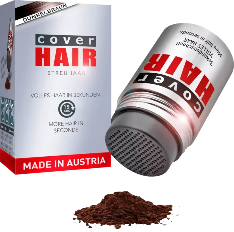 Cover Hair Streuhaar - Nr. 3 - 4 Dark Brown