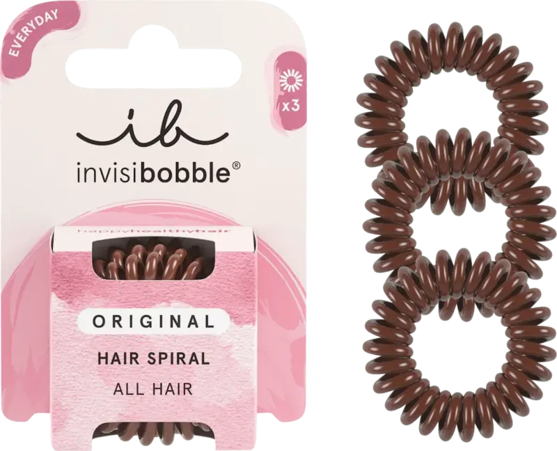 invisibobble Original Hair Spiral braun