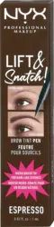 NYX PROFESSIONAL MAKEUP Augenbrauenstift Lift & Snatch! 08 Espresso
