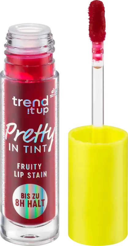 trend !t up Lipgloss Fruity Lip Stain Pretty in Tint 030 Berry Red