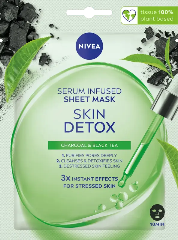 NIVEA Tuchmaske Serum Infused Skin Detox