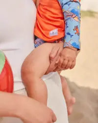 Bambino Mio Schwimm-Set lila-gelb 1-2 Jahre