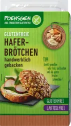 POENSGEN Br&ouml;tchen mit Hafer glutenfrei (2 St&uuml;ck)
