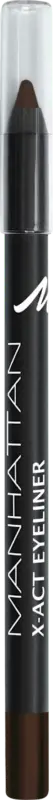 MANHATTAN Cosmetics Eyeliner X-Act Waterproof 1010N Black
