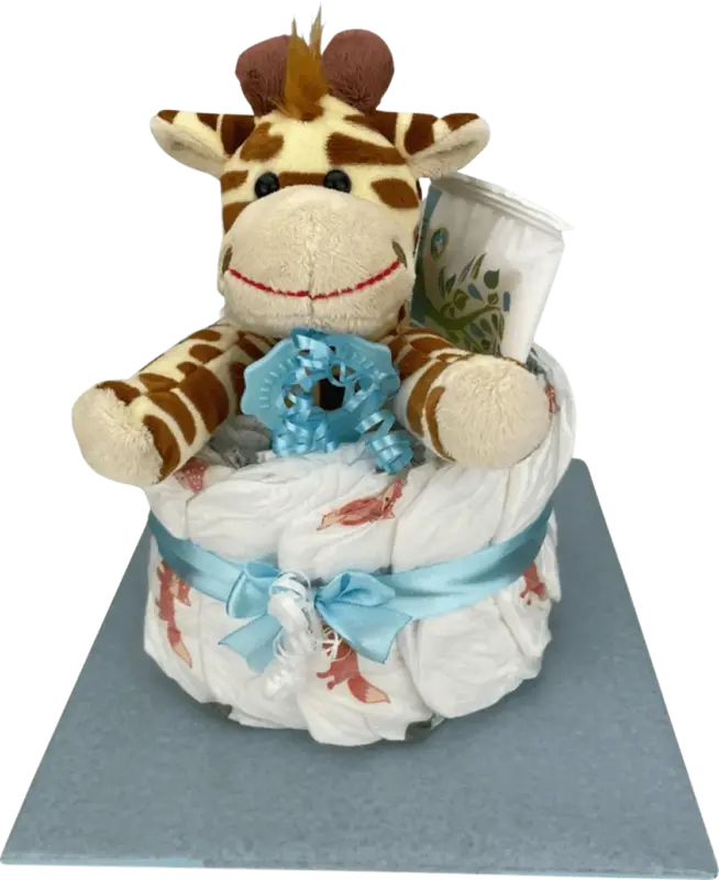 Brandnation Windeltorte Giraffe blau