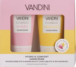 VANDINI Geschenkset Handcreme Duo Hydro & Comfort