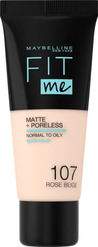 MAYBELLINE NEW YORK Foundation Fit Me Matte + Poreless 107 Rose Beige