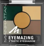 dm drogerie markt MANHATTAN Cosmetics Lidschattenpalette Eyemazing 5'Tastic 006 Jungle Green