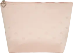 man&ograve;u Kosmetiktasche rosa mit Herz